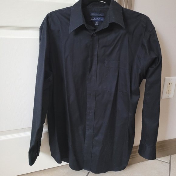 Joseph & Feiss Non Iron Black Shirt - Picture 1 of 4